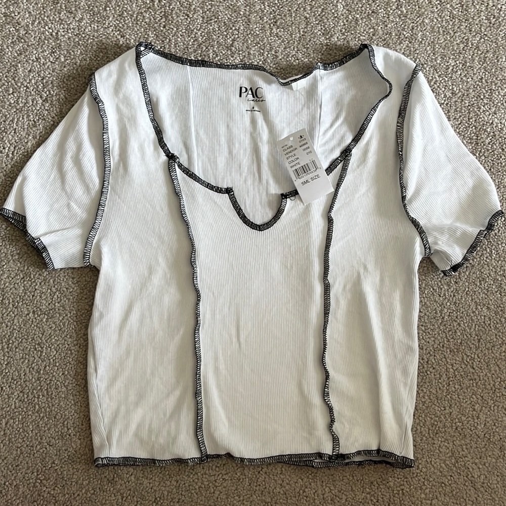 pacsun (small) white shirt